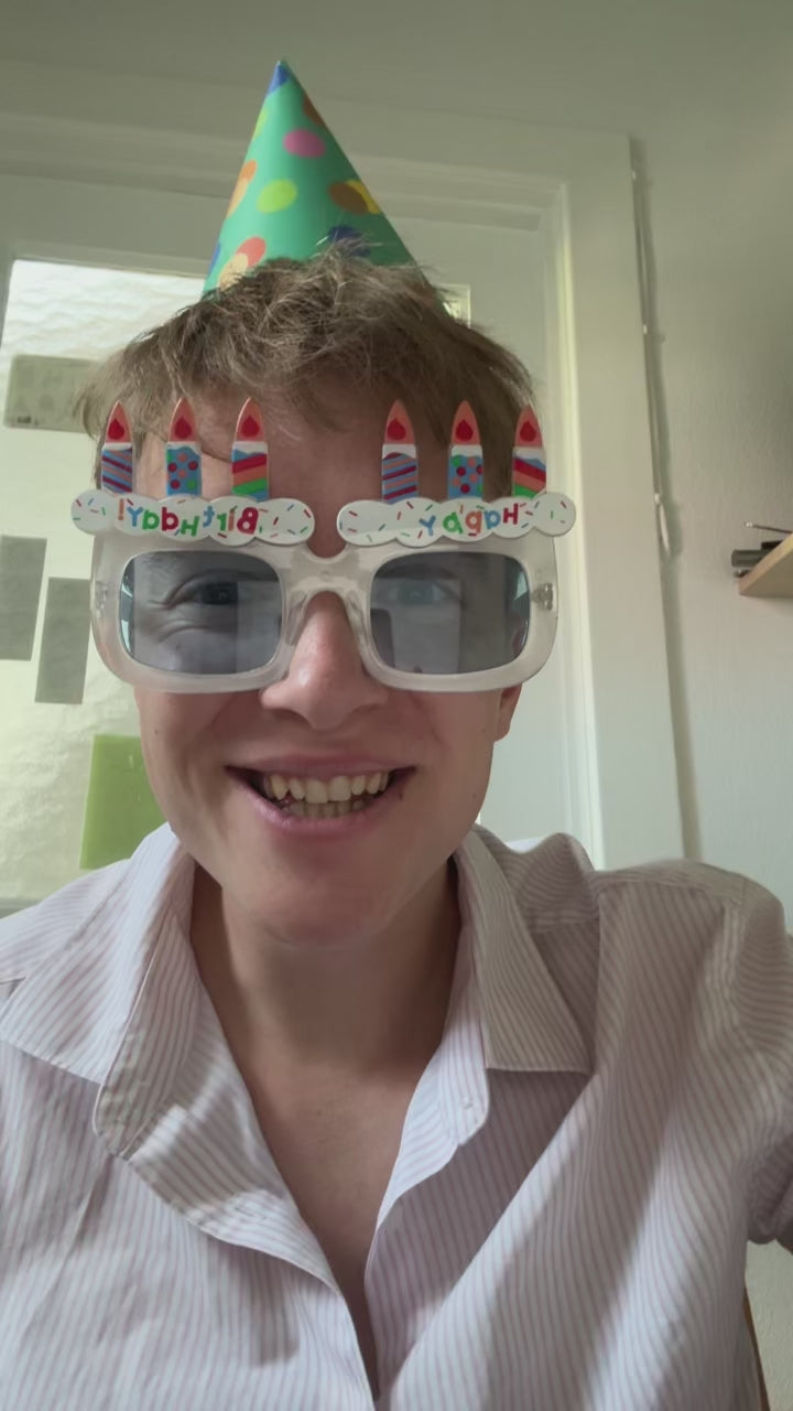 Video laden: Beispiel eines persönlichen Geburtstags-Grußvideos von Lasse